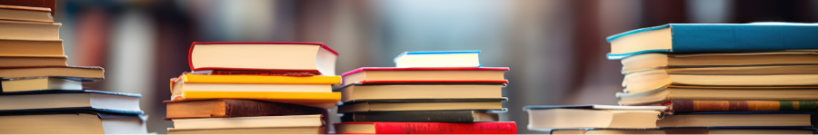 Books and learning resources representing teaching philosophy