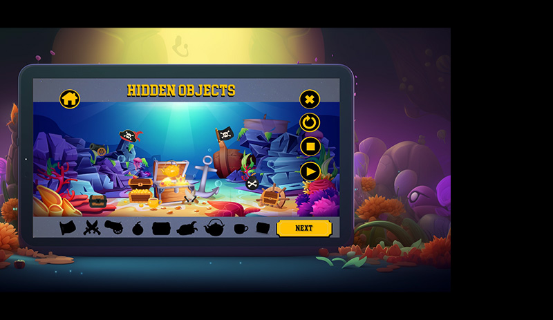 Hidden objects