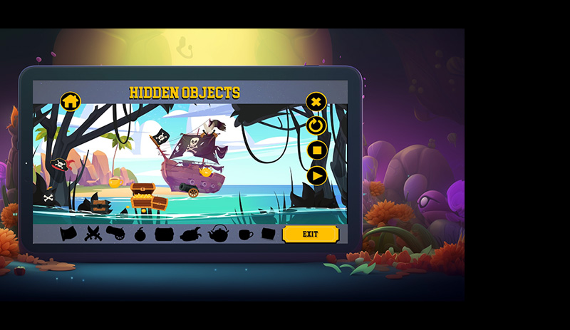 Hidden Objects Memory game
